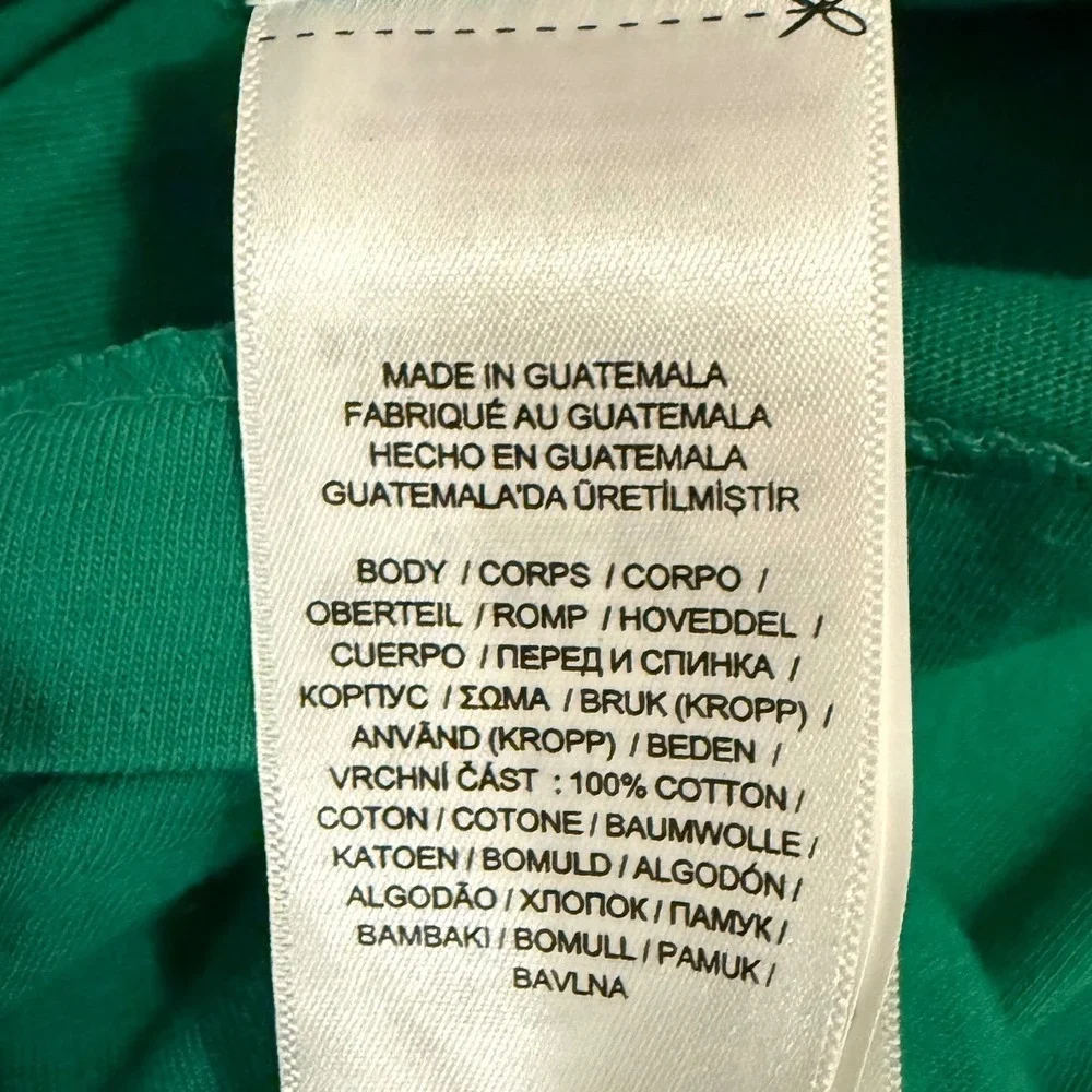 NWT Polo Ralph Lauren Mens Classic Fit T-Shirt Green Logo 2XB